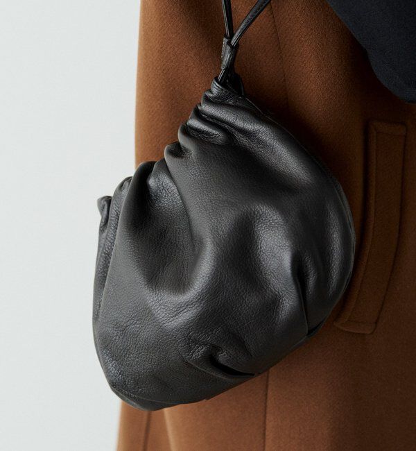  「レザー巾着4WAYショルダーバッグ」|ショルダー・メッセンジャー|