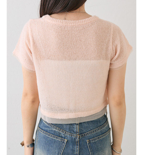  「刺繍チビニット」|ニット・セーター|