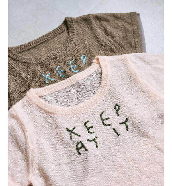 「刺繍チビニット」|ニット・セーター|