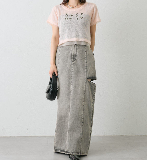  「刺繍チビニット」|ニット・セーター|