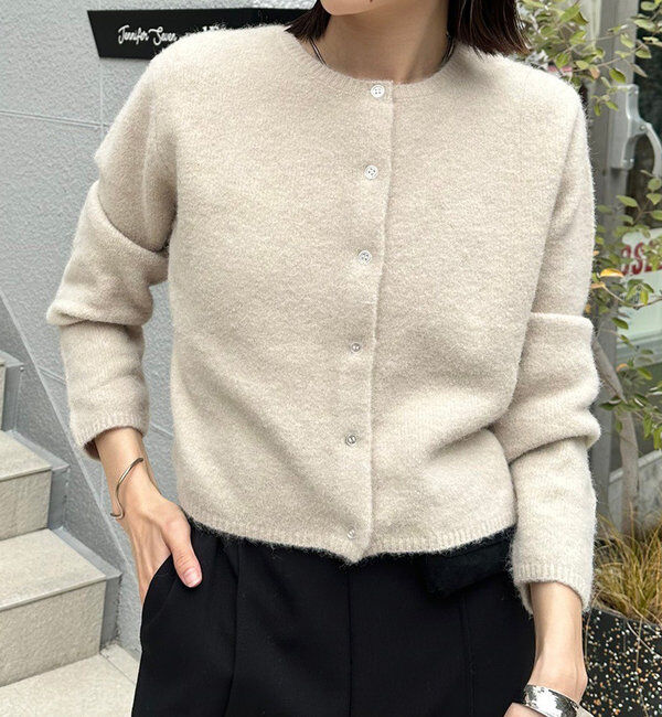  「【レイヤードスタイルも◎】PARIS刺繍カーディガン」|カーディガン|