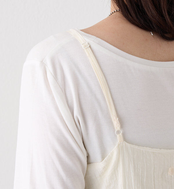  「刺繍キャミチュニック」|ワンピース|