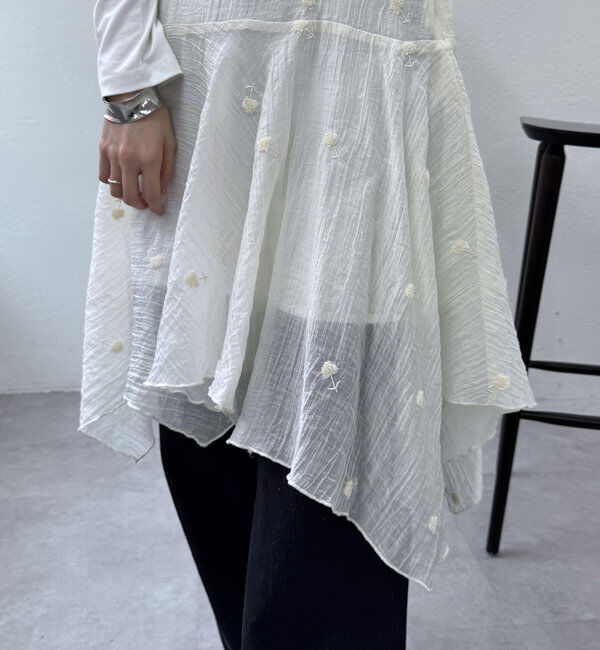  「刺繍キャミチュニック」|ワンピース|