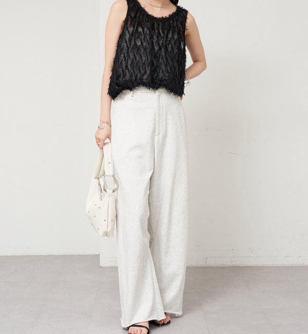  「カーブスウェットパンツ」|チノ|