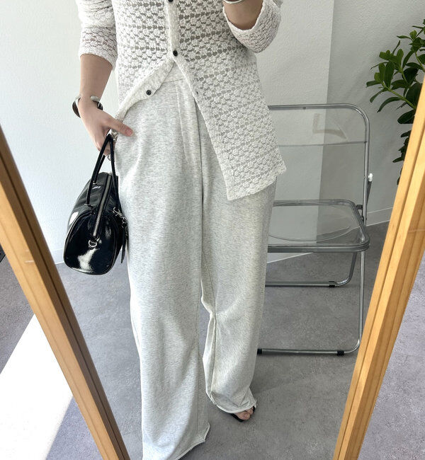  「カーブスウェットパンツ」|チノ|