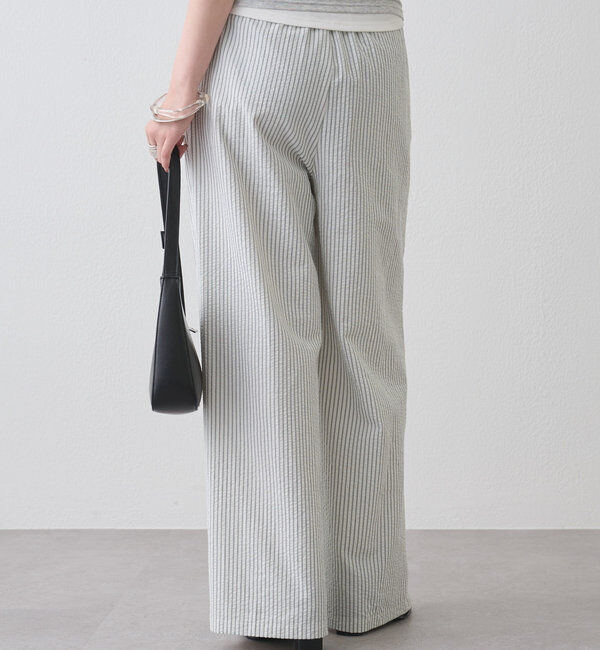  「ストライプ&チェックパンツ」|チノ|