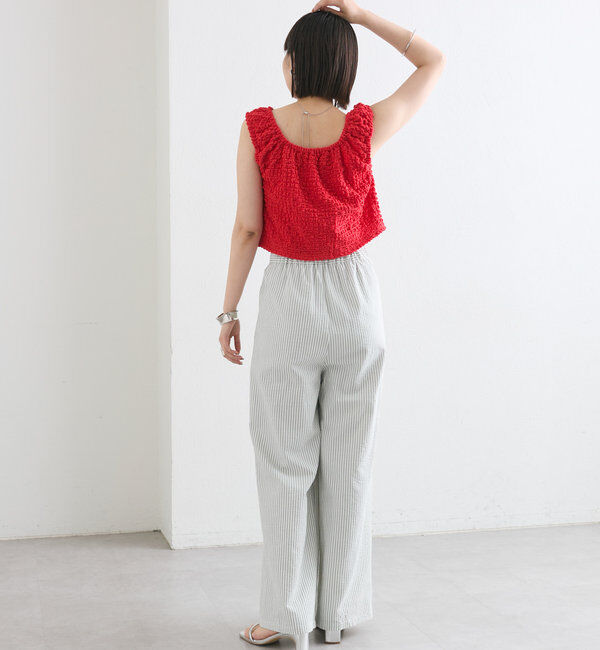  「ストライプ&チェックパンツ」|チノ|