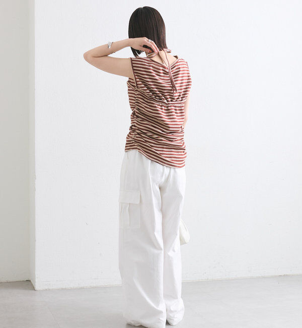  「ベアドッキングボーダータンク」|Tシャツ・カットソー|