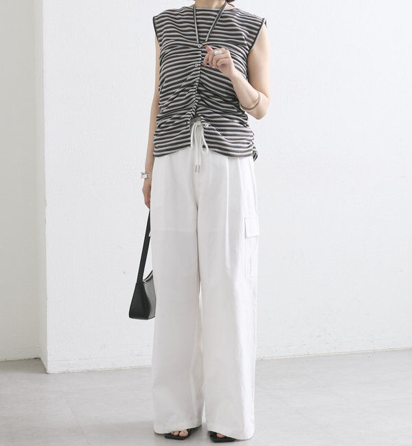  「ベアドッキングボーダータンク」|Tシャツ・カットソー|