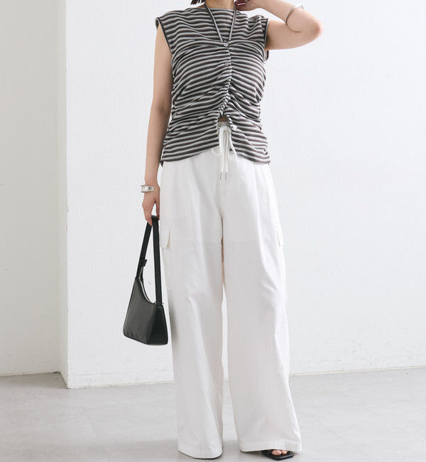  「ベアドッキングボーダータンク」|Tシャツ・カットソー|