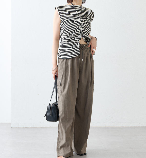  「ベアドッキングボーダータンク」|Tシャツ・カットソー|