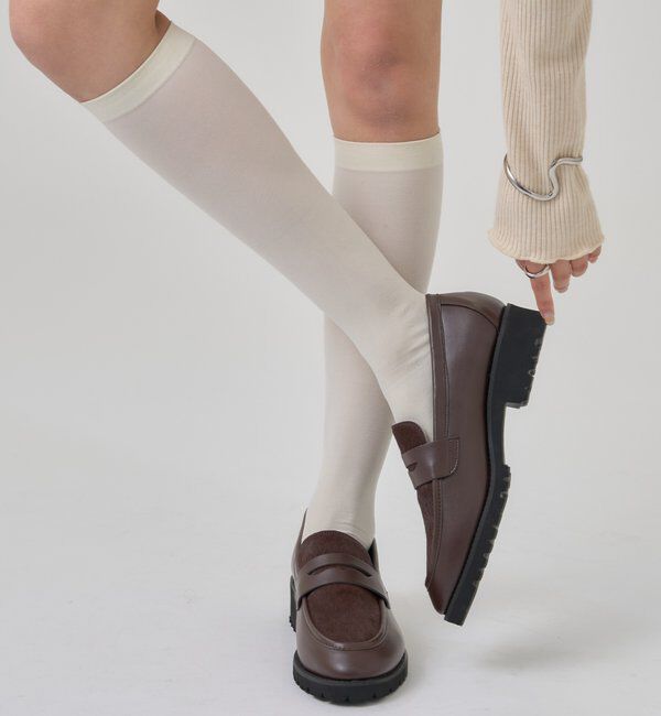  「ハラコ切替ローファー」|その他|