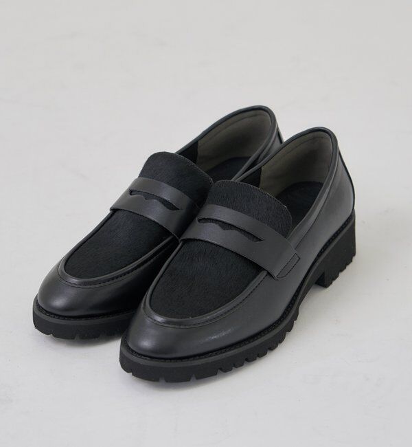  「ハラコ切替ローファー」|その他|