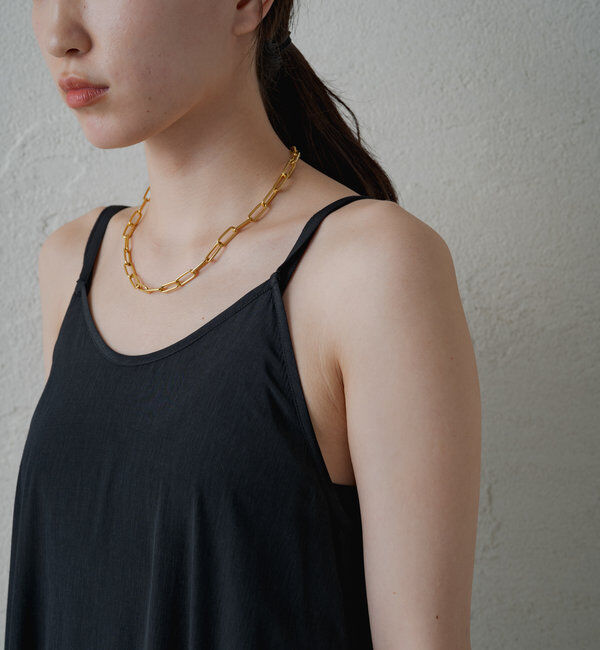  「【3サイズ展開】サテンティアードキャミワンピース」|ワンピース|