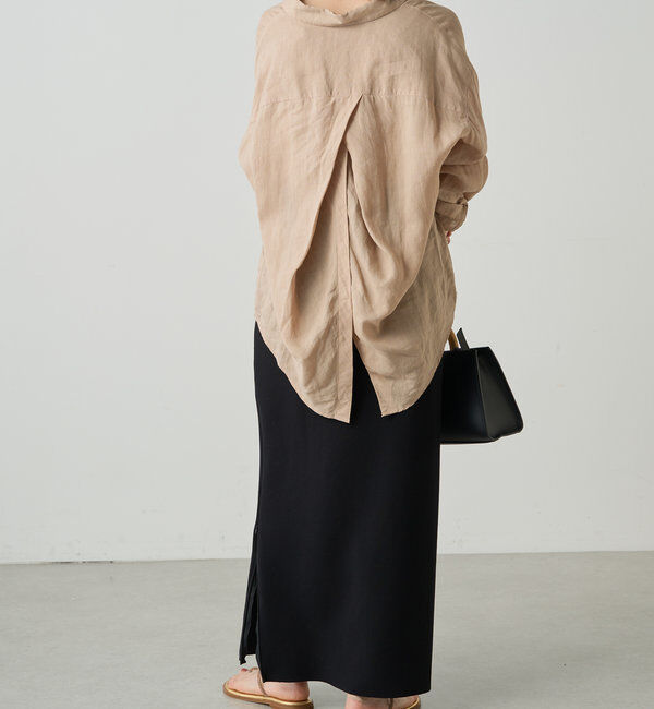  「【Lサイズも登場！】ポンチZIPタイトスカート」|スカート|