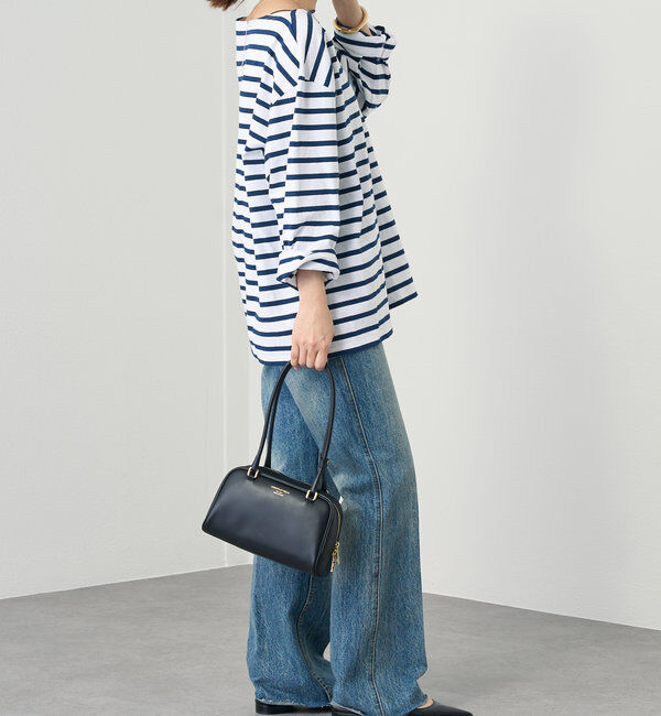  「【Le Minor】 ボーダーロンT」|Tシャツ・カットソー|