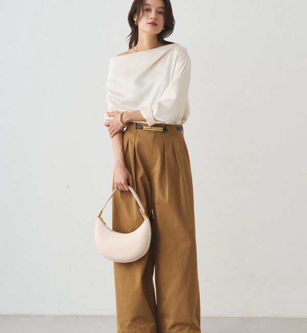  「チノベルトタックパンツ」|チノ|