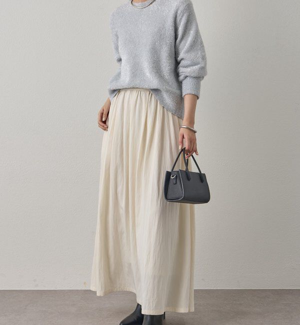  「ラメニットプルオーバー」|ニット・セーター|