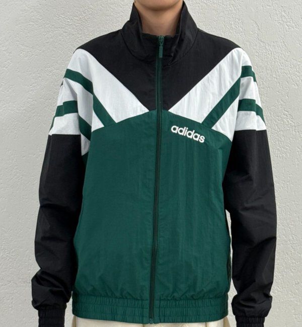  「adidas ラインナイロンジャケット」|ベスト・ジレ|