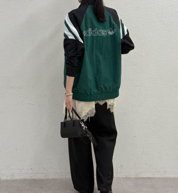  「adidas ラインナイロンジャケット」|ベスト・ジレ|
