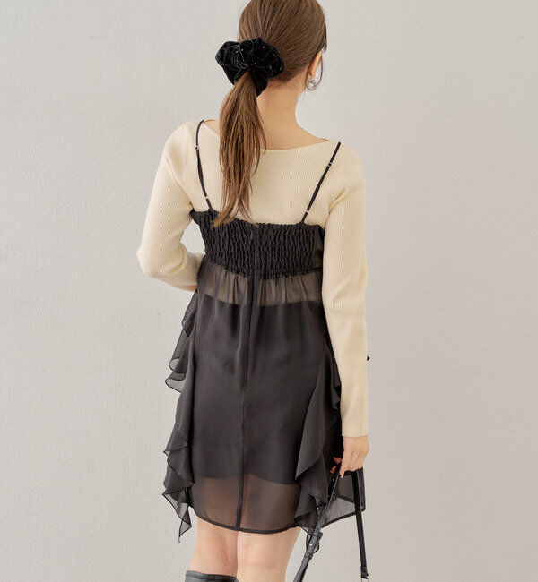  「フリルキャミワンピースボレロセット」|その他|