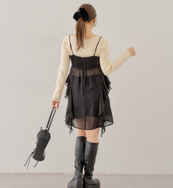  「フリルキャミワンピースボレロセット」|その他|