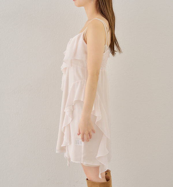  「フリルキャミワンピースボレロセット」|その他|