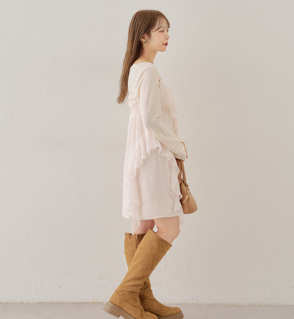  「フリルキャミワンピースボレロセット」|その他|