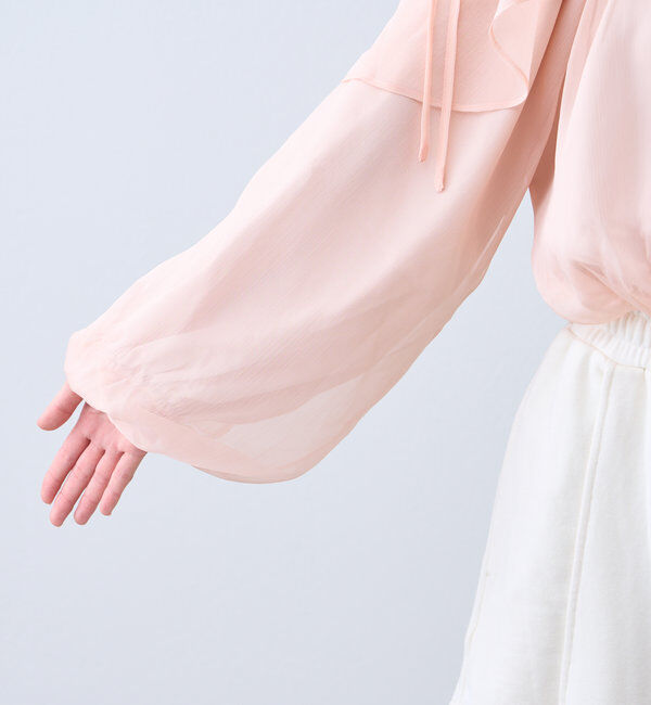  「アメスリラッフルフリルブラウス」|シャツ・ブラウス|