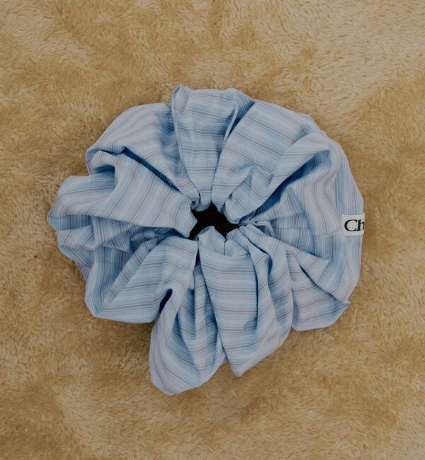  「BIGリボンシュシュ」|その他|ブルー