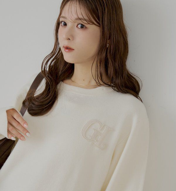  「【マルチway】シャツレイヤードニットワンピース」|ワンピース|