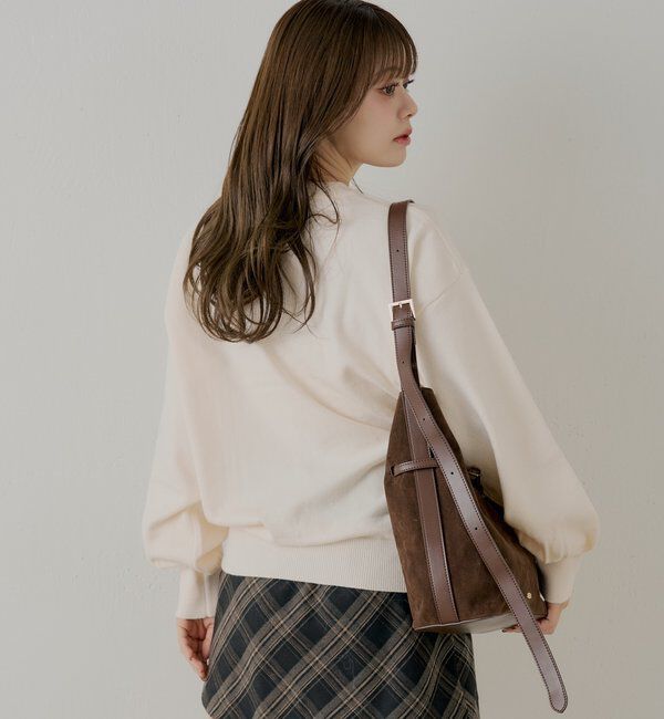  「ラインストーンロゴニット」|ニット・セーター|