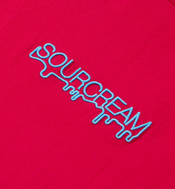  「2サイズ【Sourcreama/サワークリーム】3D刺繍ロゴTEE」|Tシャツ・カットソー|