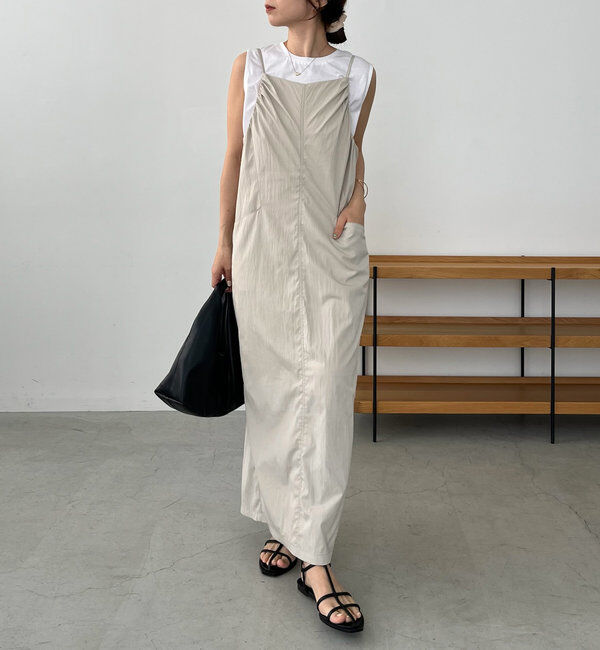  「【低身長サイズあり】インナーSETキャミワンピース」|ワンピース|