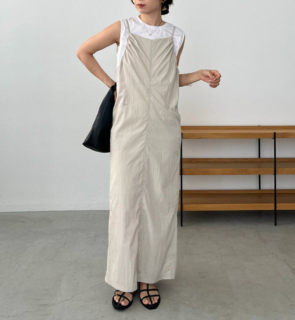  「【低身長サイズあり】インナーSETキャミワンピース」|ワンピース|