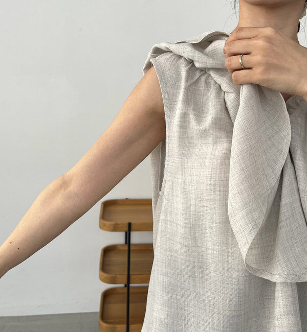  「〈VERSEAU/ヴェルソー〉2WAYラッフルブラウス」|シャツ・ブラウス|