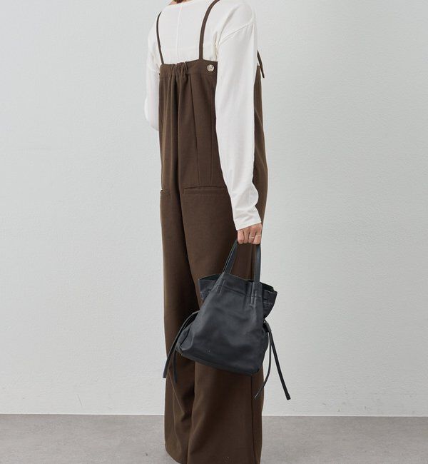  「ストレートラインサロペット」|オールインワン|