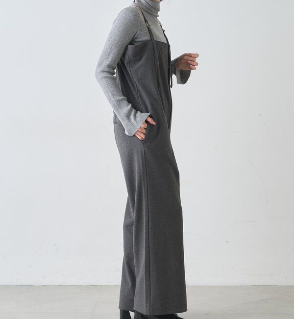  「ストレートラインサロペット」|オールインワン|