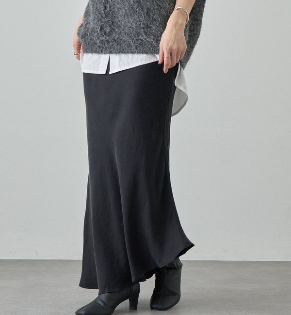  「ヘムラインマーメイドスカート」|スカート|