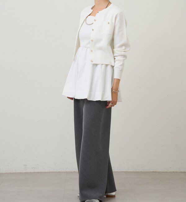  「【26SS予約】バルーンビスチェキャミソール」|キャミソール|