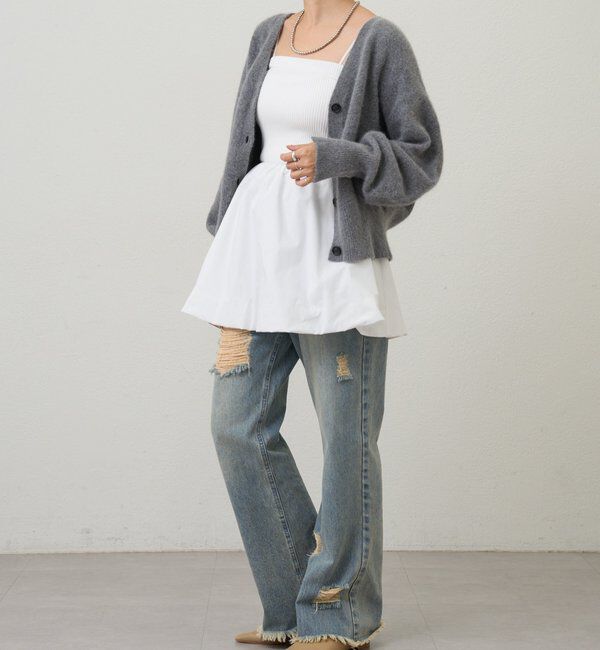  「【26SS予約】バルーンビスチェキャミソール」|キャミソール|