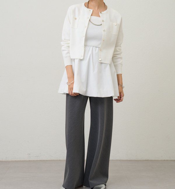  「【26SS予約】バルーンビスチェキャミソール」|キャミソール|