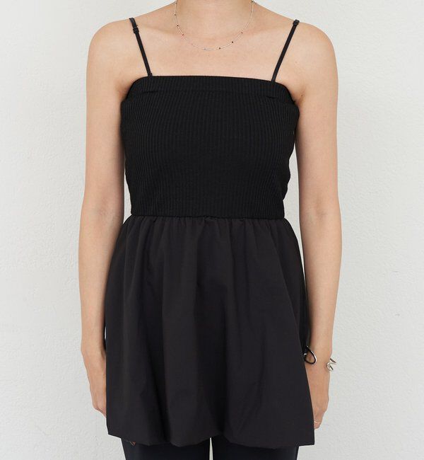  「【26SS予約】バルーンビスチェキャミソール」|キャミソール|