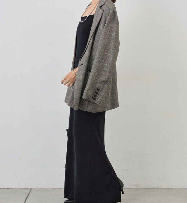  「【26SS予約】総針ニットキャミワンピース」|ワンピース|