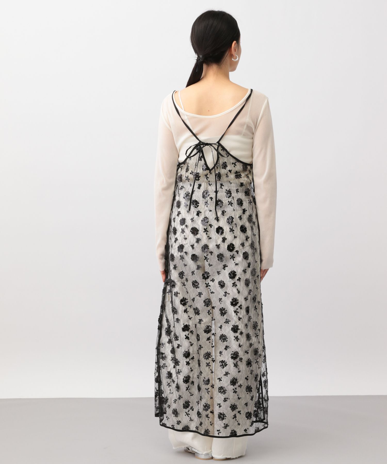 apart by lowrys「スパンコールキャミワンピース」|ワンピース|