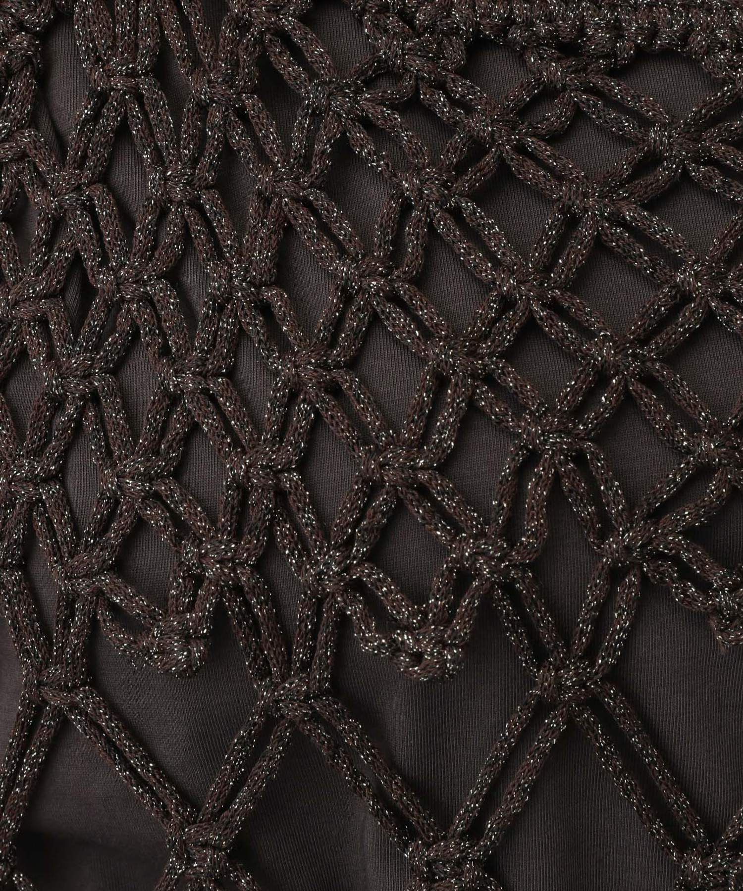 apart by lowrys「HANDフリンジニットワンピース」|ワンピース|