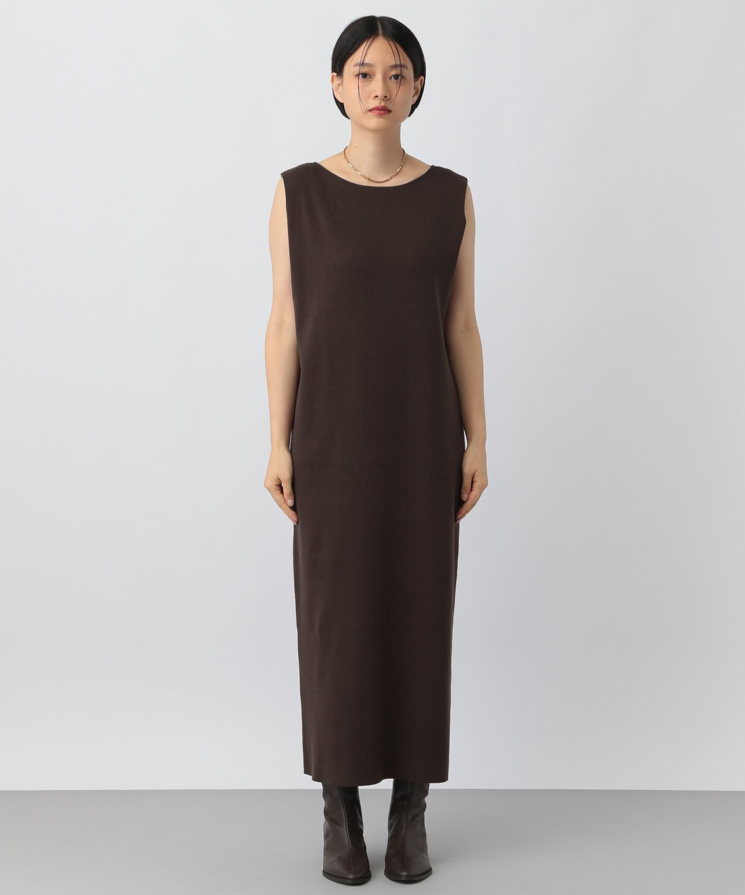 A part by 「ツィード2Pニットワンピース」|ワンピース|