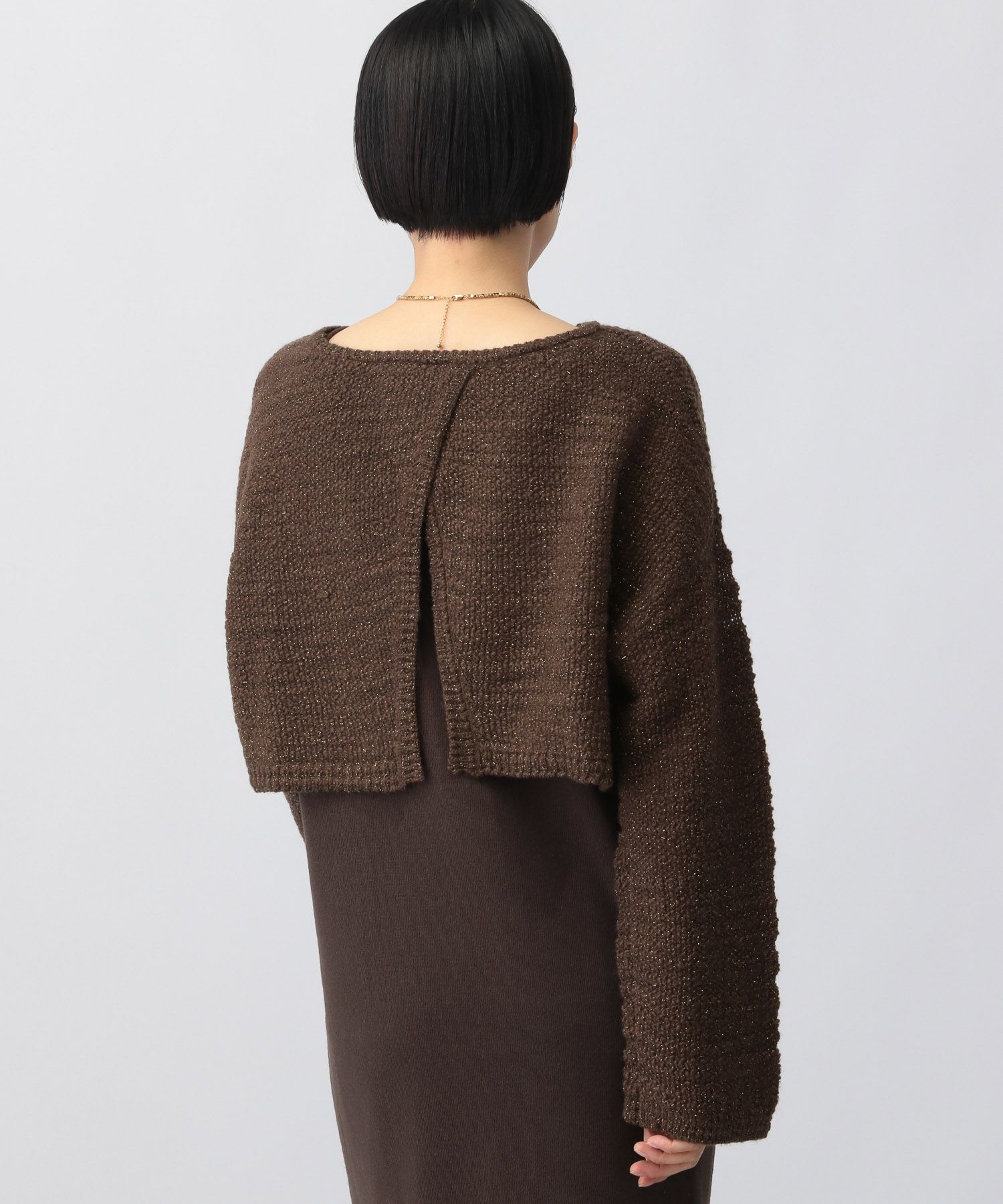 A part by 「ツィード2Pニットワンピース」|ワンピース|