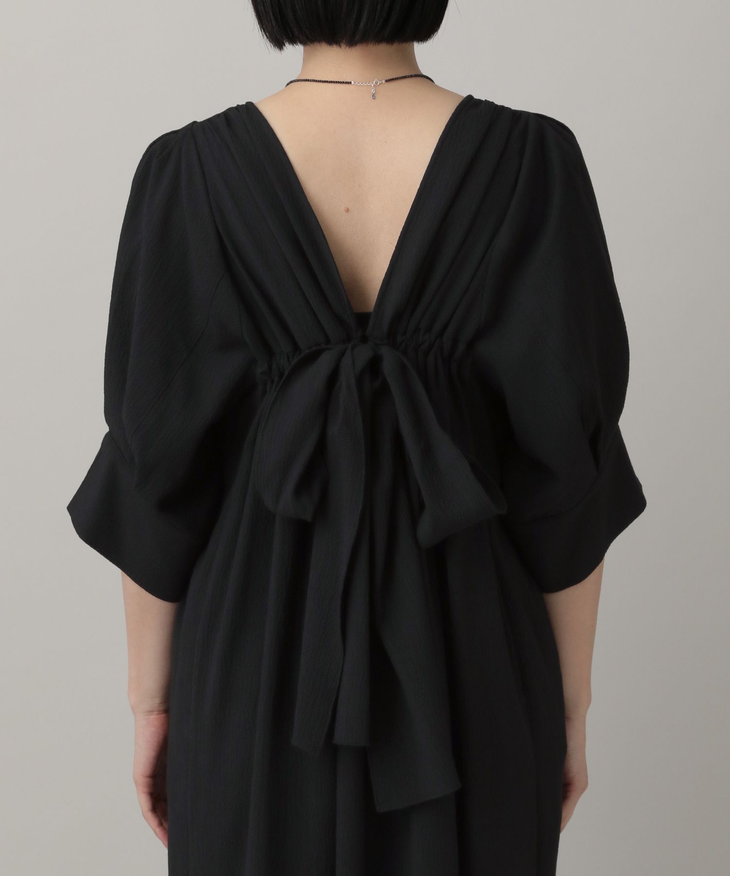 A part by 「シャーリングリボンワンピース」|ワンピース|