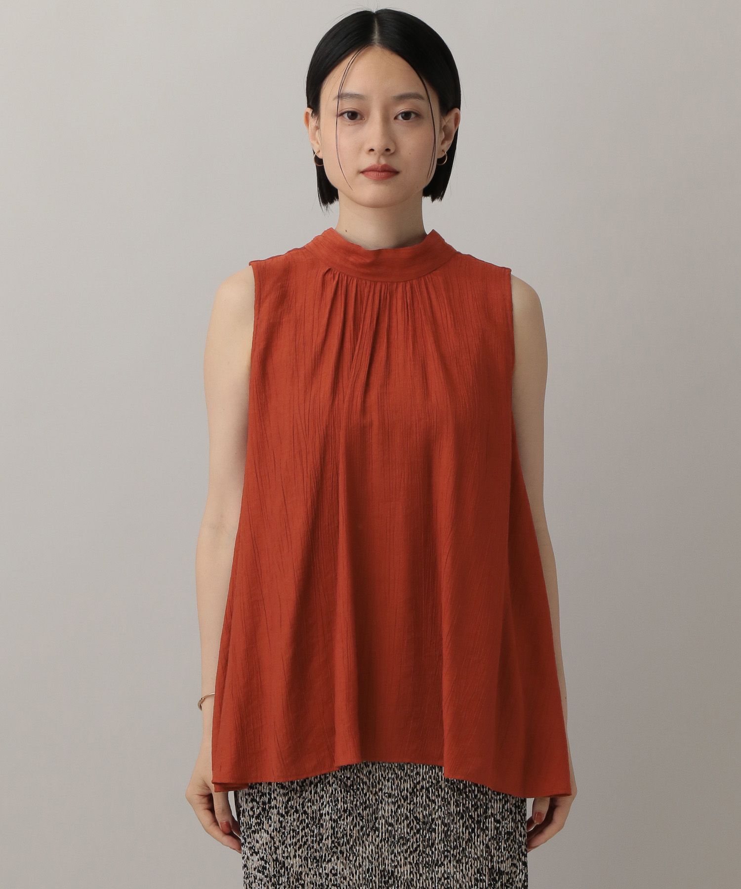 A part by 「ボウタイブラウスノースリーブ」|シャツ・ブラウス|